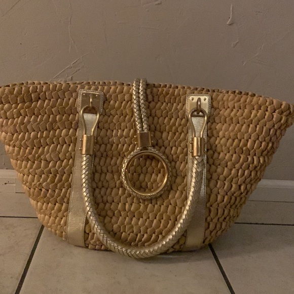 Michael Kors woven purse - Picture 2 of 4